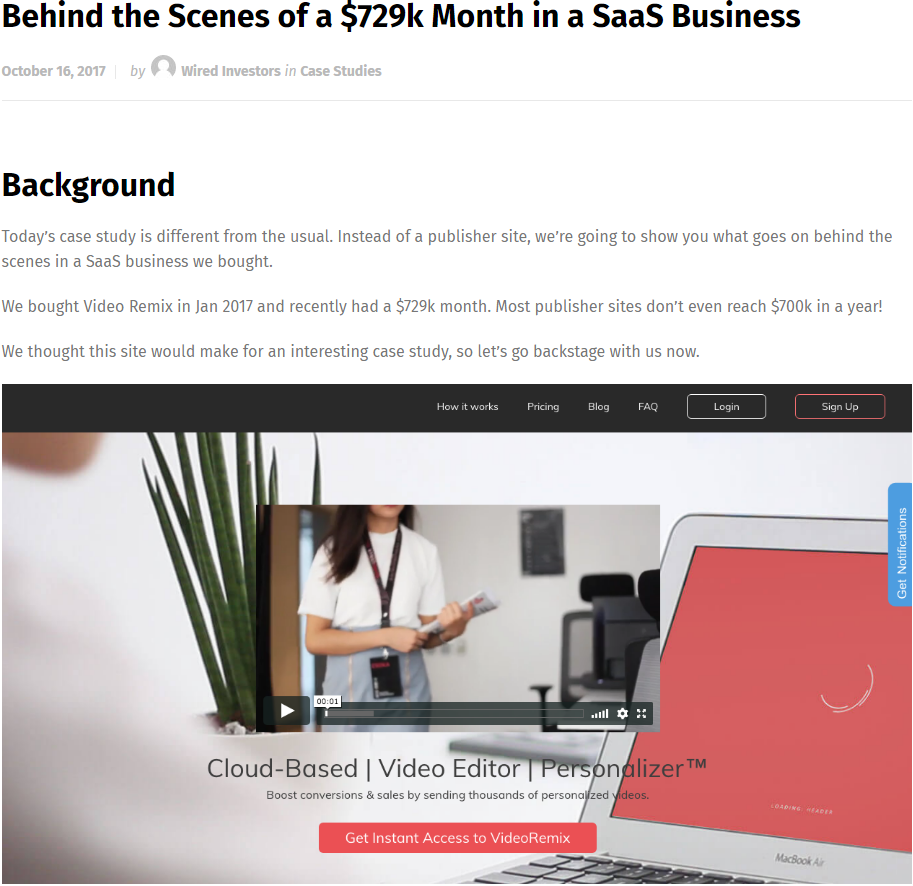 Behind the Scenes of a $729k Month in a SaaS Business